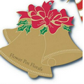 Bell Shape Ornament (3 1/8"x3 1/4") - Imported